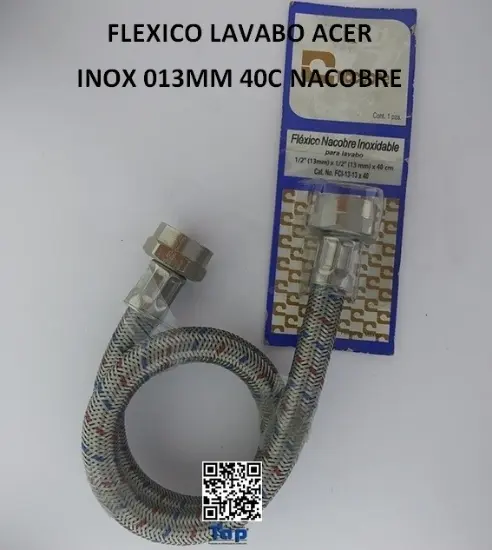 Imagen de FLEXICO LAVABO ACER INOX 013MM 40C NACOBRE
