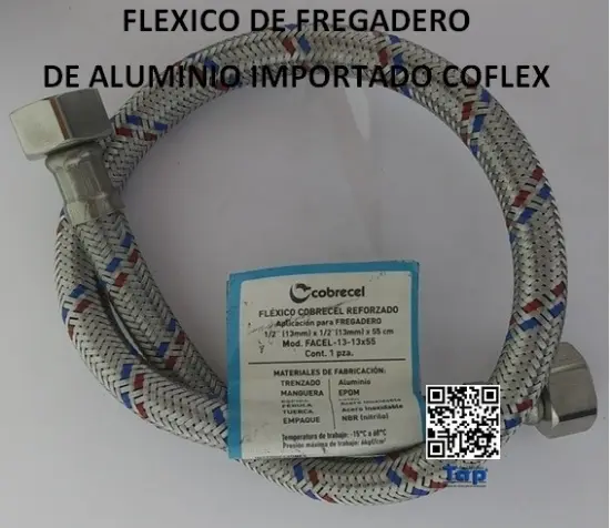 Imagen de FLEXICO DE FREGADERO DE ALUMINIO IMPORTADO COFLEX