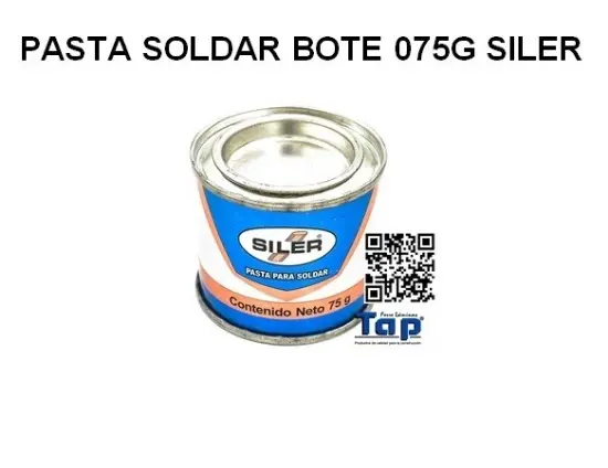 Imagen de PASTA SOLDAR BOTE 075G SILER