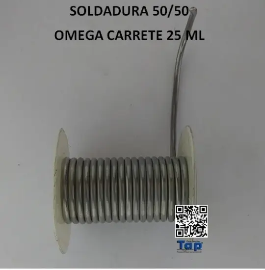 Imagen de SOLDADURA 50/50 OMEGA CARRETE 25 ML