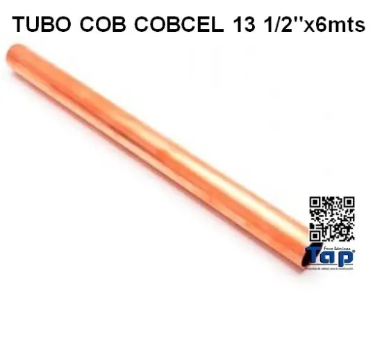 Imagen de TUBO COB COBCEL 13 1/2"x6mts