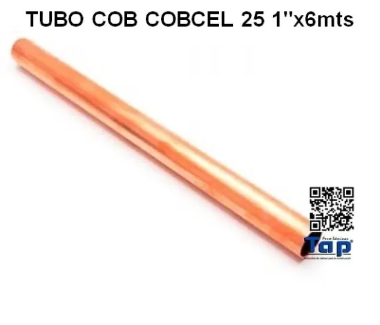 Imagen de TUBO COB COBCEL 25 1"x6mts