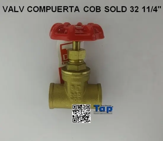 Imagen de VALV COMPUERTA COB SOLD 32 11/4"