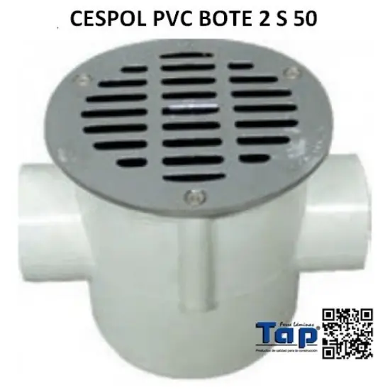 Imagen de CESPOL PVC BOTE 2 S 50