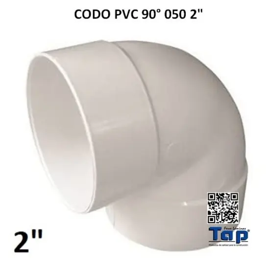 Imagen de CODO PVC 90° 050 2"