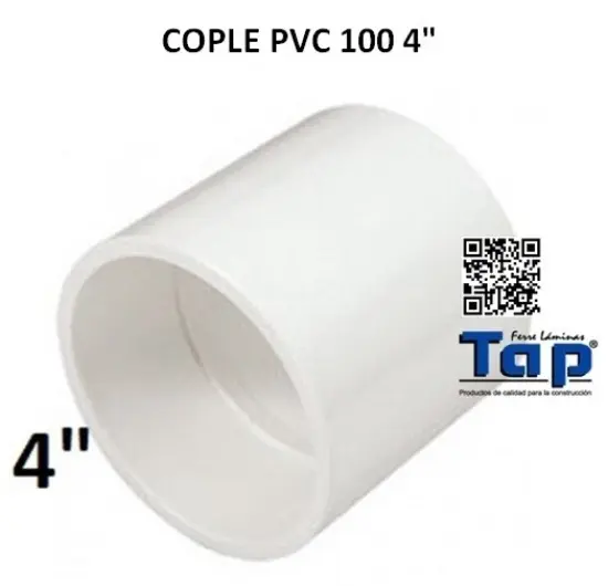 Imagen de COPLE PVC 100 4"