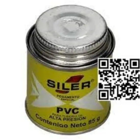 Imagen de PEGAMENTO P/PVC SILER 085 gr