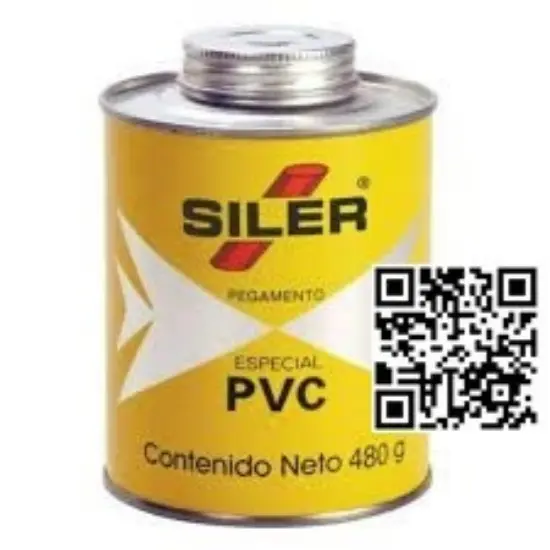 Imagen de PEGAMENTO P/PVC SILER 480 gr