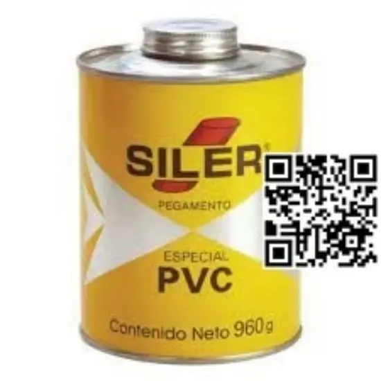 Imagen de PEGAMENTO P/PVC SILER 960 gr