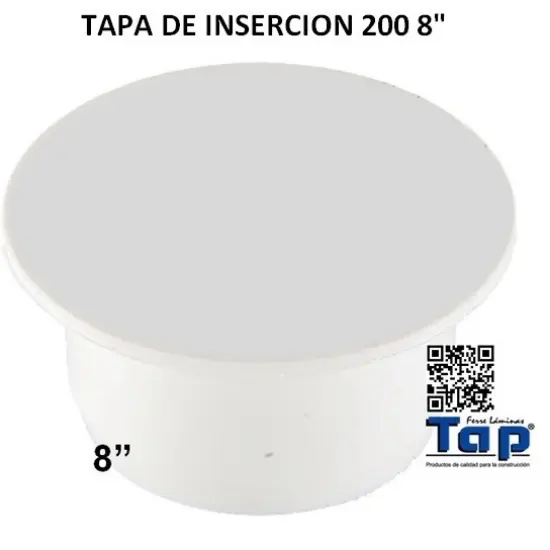 Imagen de TAPA DE INSERCION 200 8"