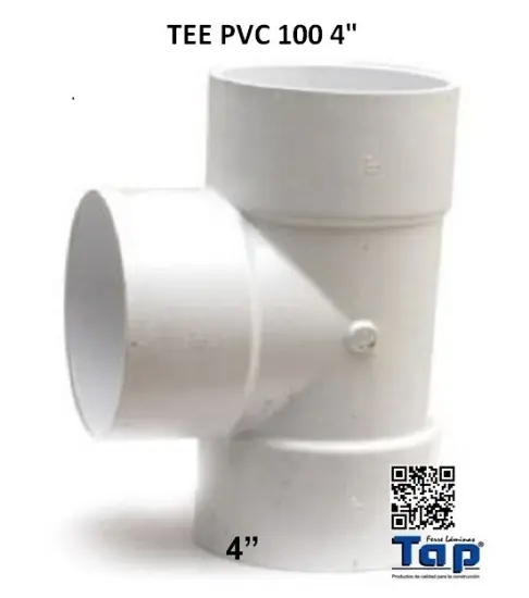 Imagen de TEE PVC 100 4"