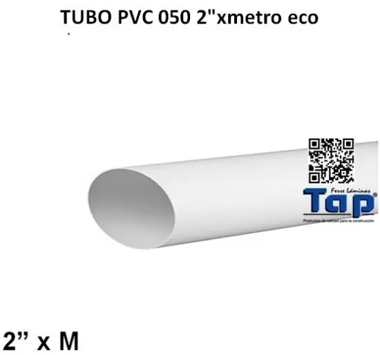 Imagen de TUBO PVC 050 2"xmetro eco