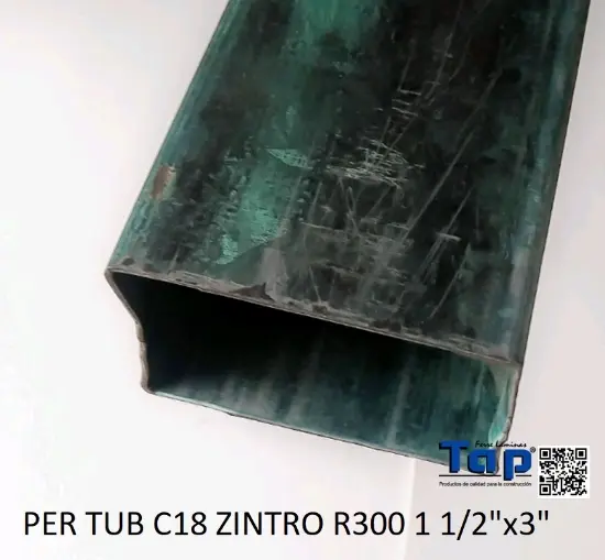 Imagen de PER TUB C18 ZINTRO R300 1 1/2"x3"
