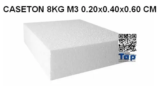 Imagen de CASETON 8KG M3 0.20x0.40x0.60 CM
