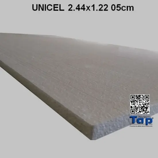Imagen de UNICEL 2.44x1.22 05cm