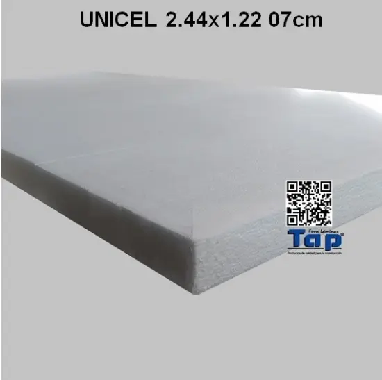 Imagen de UNICEL 2.44x1.22 07cm