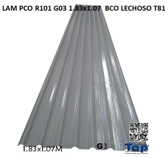 Imagen de LAM PCO R101 G03 1.83X1.07  BCO LECHOSO T81