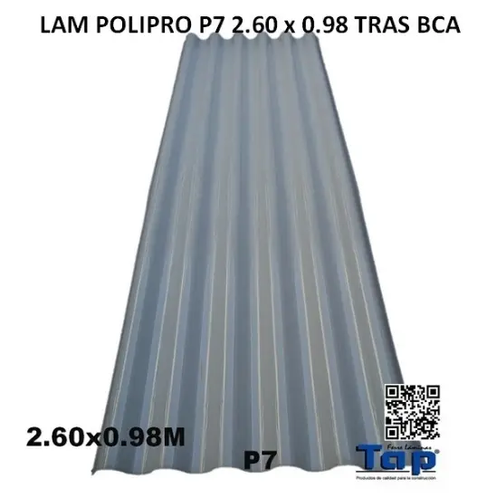 Imagen de LAM POLIPRO P7 2.60 x 0.98 TRAS BCA