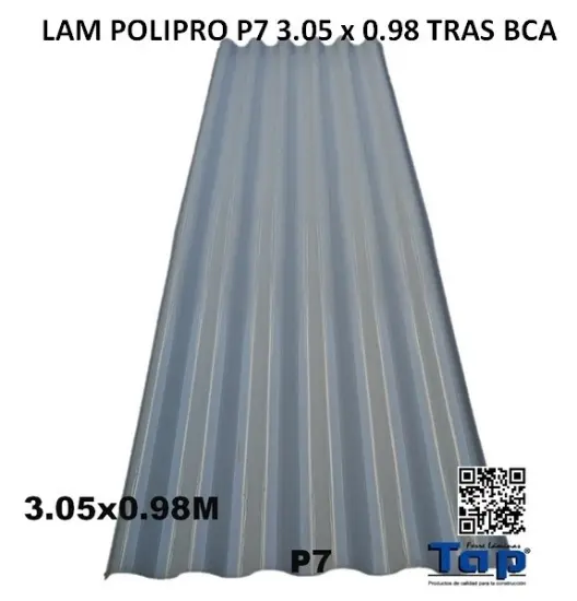Imagen de LAM POLIPRO P7 3.05 x 0.98 TRAS BCA