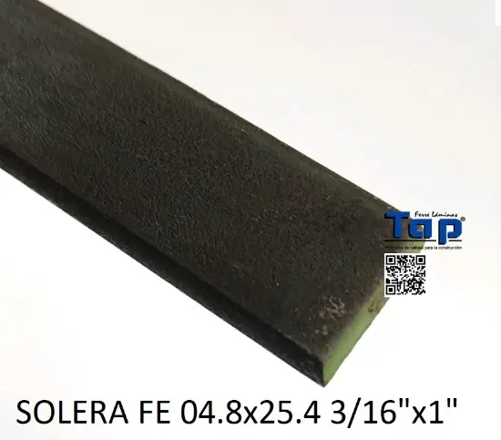 Imagen de SOLERA FE 04.8x25.4 3/16"x1"