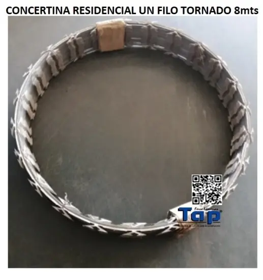 Imagen de CONCERTINA MILITAR DOB FILO 8mts