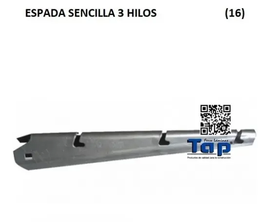 Imagen de ESPADA SENCILLA 3 HILOS                         (16)