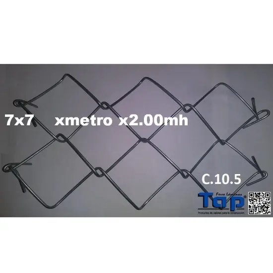 Imagen de MALLA CICLxmetro C10.5 AB 7x7 2.00mh