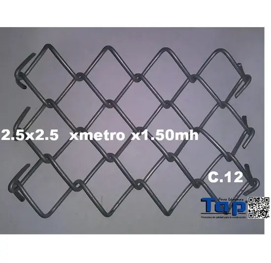 Imagen de MALLA CICLxmetro C12 AB 2.5x2.5 1.50mh