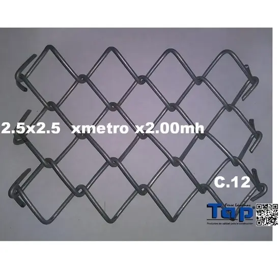 Imagen de MALLA CICLxmetro C12 AB 2.5x2.5 2.00mh