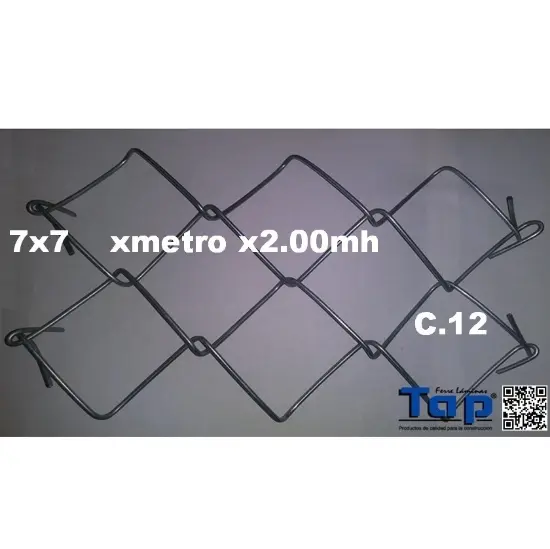 Imagen de MALLA CICLxmetro C12 AB 7x7 2.00mh