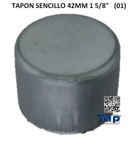 Imagen de TAPON SENCILLO 42MM 1 5/8"                   (01)