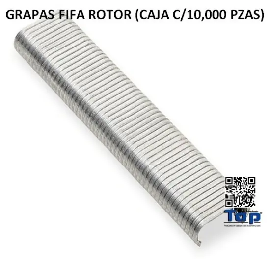 Imagen de GRAPAS FIFA ROTOR (CAJA C/10,000 PZAS)