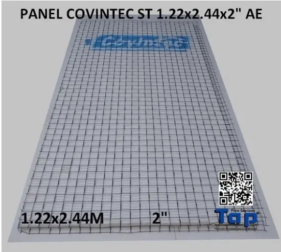 Imagen de PANEL COVINTEC ST 1.22X2.44x2" AE