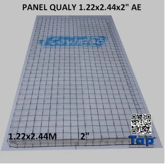 Imagen de PANEL QUALY 1.22X2.44x2" AE