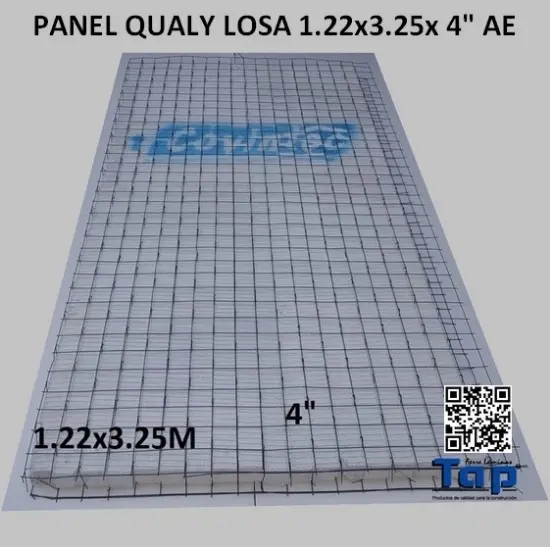 Imagen de PANEL QUALY LOSA 1.22X3.25x 4" AE