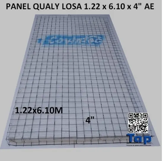 Imagen de PANEL QUALY LOSA 1.22 x 6.10 x 4" AE