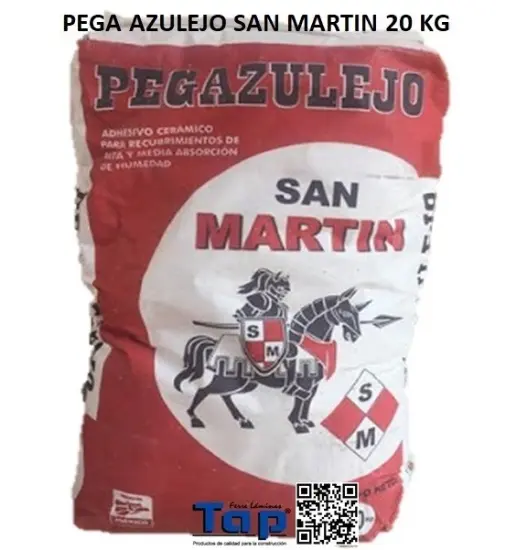 Imagen de PEGA AZULEJO SAN MARTIN 20 KG