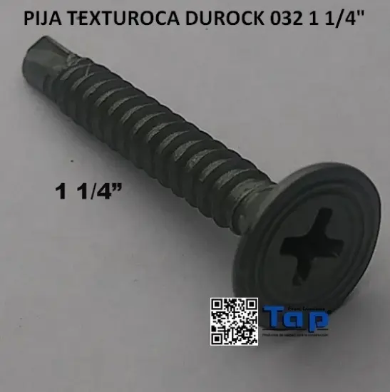 Imagen de PIJA TEXTUROCA DUROCK 032 1 1/4"
