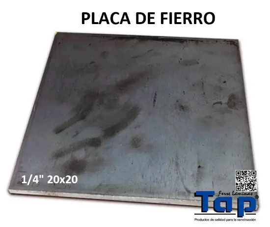 Imagen de PLACA FE 006 1/4" 20x20