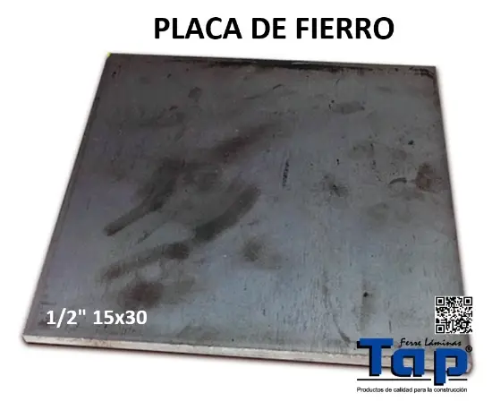 Imagen de PLACA FE 013 1/2" 15x30