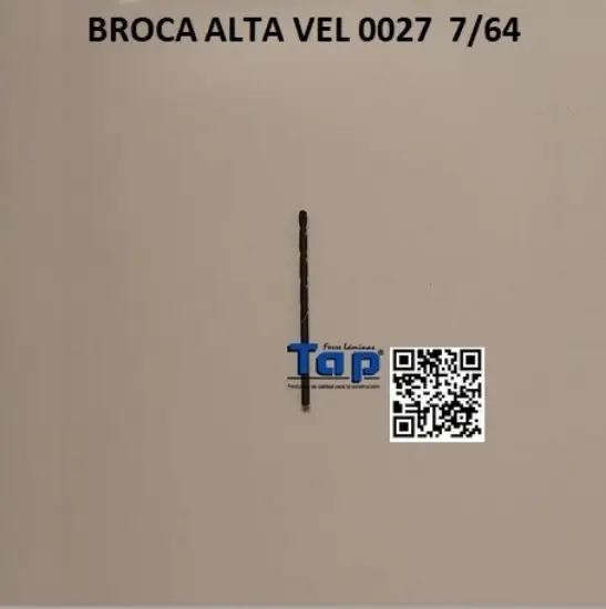 Imagen de BROCA ALTA VEL 0027  7/64