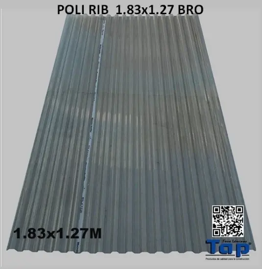 Imagen de POLI RIB  1.83X1.27 BRO