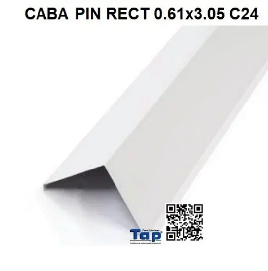 Imagen de CABA PIN RECT 0.61x3.05 C24