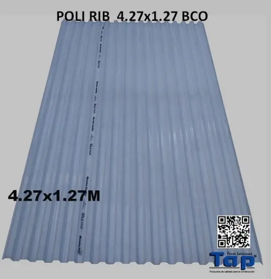 Imagen de POLI RIB  4.27x1.27 BCO