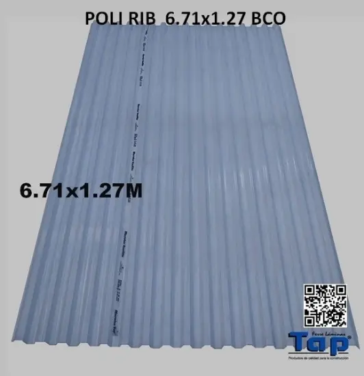 Imagen de POLI RIB  6.71x1.27 BCO