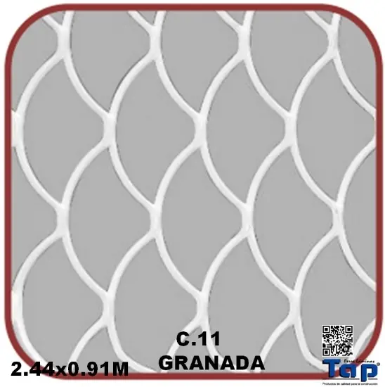 Imagen de REJACERO  GRANADA 2.44x0.91 C. 11