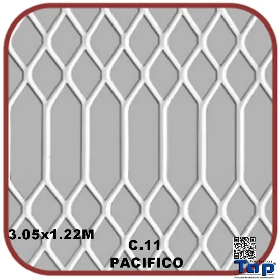 Imagen de REJACERO  PACIFICO 3.05x1.22 C. 11