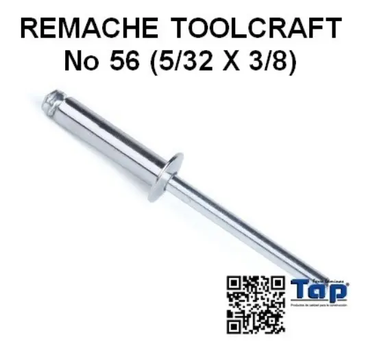 Imagen de REMACHE TOOLCRAFT No 56 (5/32 X 3/8)