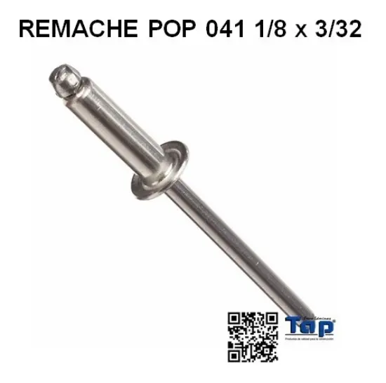 Imagen de REMACHE POP 041 1/8 x 3/32