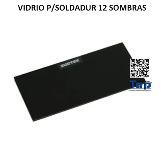 Imagen de VIDRIO P/SOLDADUR 12 SOMBRAS